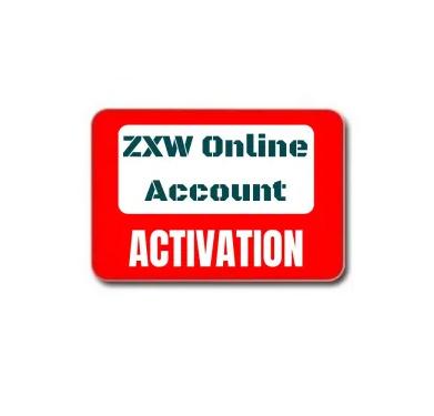 ZXW Online Account Activation 